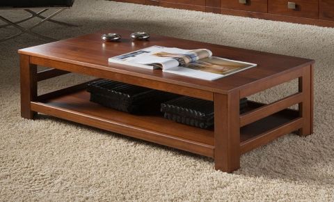 Mesa de comedor con revistero Lama